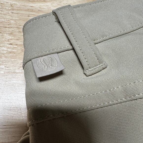 Lululemon ABC Pant Classic Warpstreme Khaki Beige Men's Size 32 x 29 EUC - Picture 3 of 7